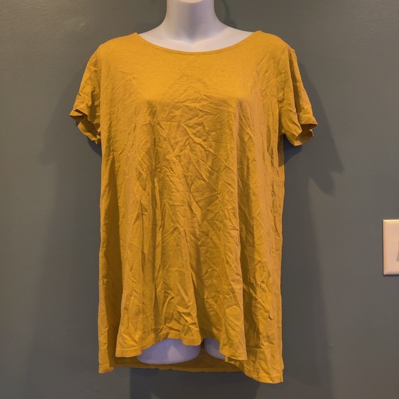 J. Jill Tops Pure Jill Scoopneck Elliptical Tee Poshmark